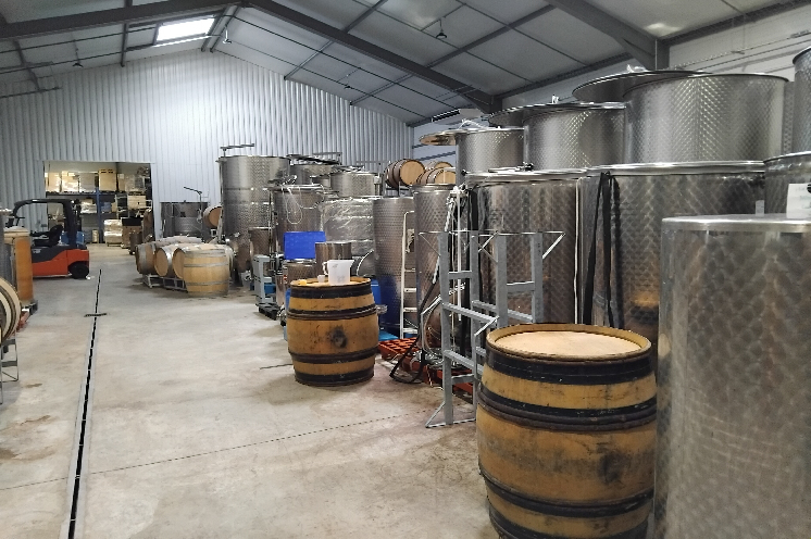 It would have taken me 1 million euros to build one" Shared cellars to start winemaking without investing