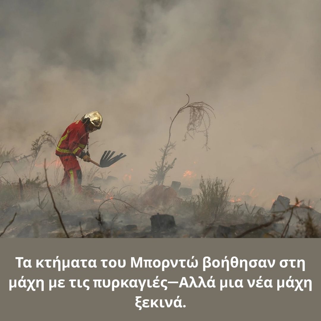Τα κτήματα του Μπορντώ βοήθησαν στη μάχη με τις πυρκαγιές—Αλλά μια νέα μάχη ξεκινά.