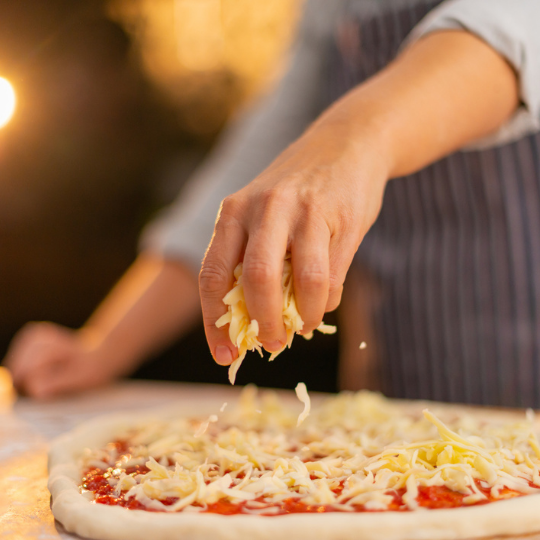 Η πίτσα του τεμπέλη & το κρασί του εργαζόμενου.