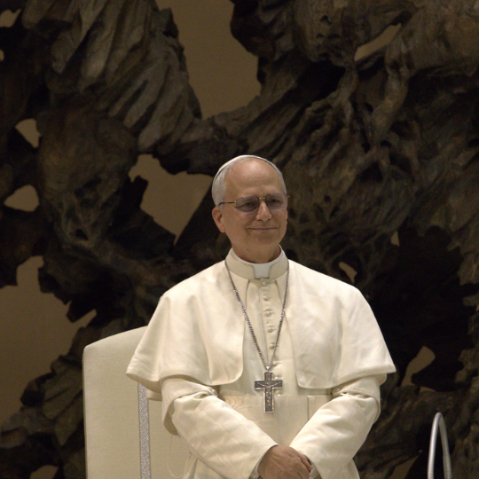 First Wine from the Pope's Vineyard Presented.
