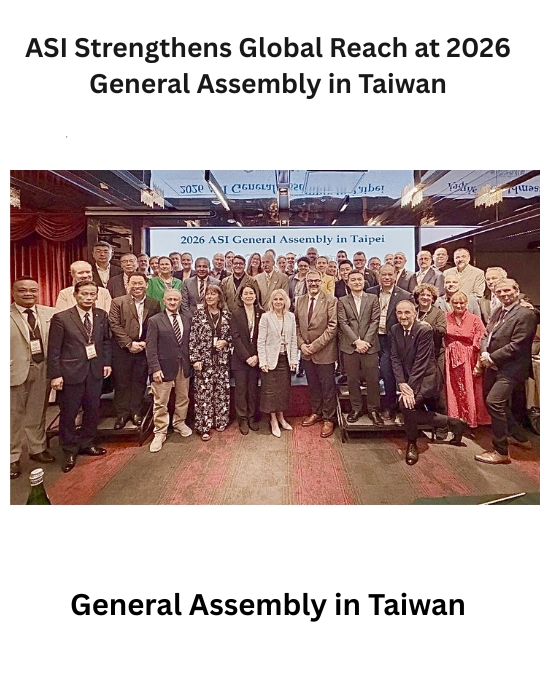 ASI Strengthens Global Reach at 2026 General Assembly in Taiwan.