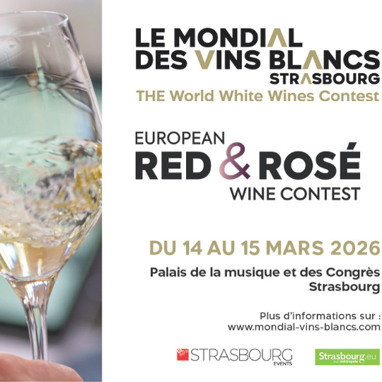 Διεθνείς Διαγωνισμοί Οίνου – 14 & 15 Μαρτίου 2026. Η Strasbourg Events επιβεβαιώνει τη δέσμευσή της για την προώθηση της διεθνούς προβολής της αμπελουργικής εμπειρίας.