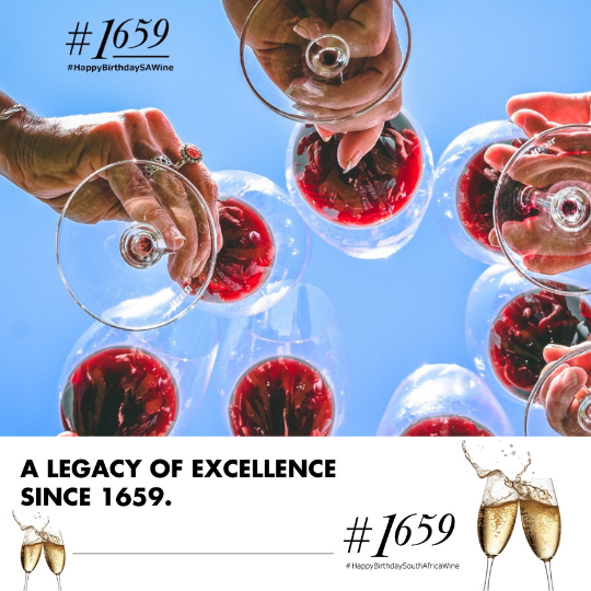The "Happy Birthday SA Wine 2026" campaign celebrates South Africa’s rich winemaking heritage in January and February.