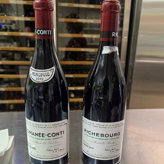 Nearly ,000 of Domaine de la Romanée-Conti Returned to Virginia Restaurant.